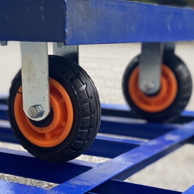 Xe Đẩy Hàng Trọng Tải Lớn 300kg Chất Lượng Cao Chữ V Màu Xanh