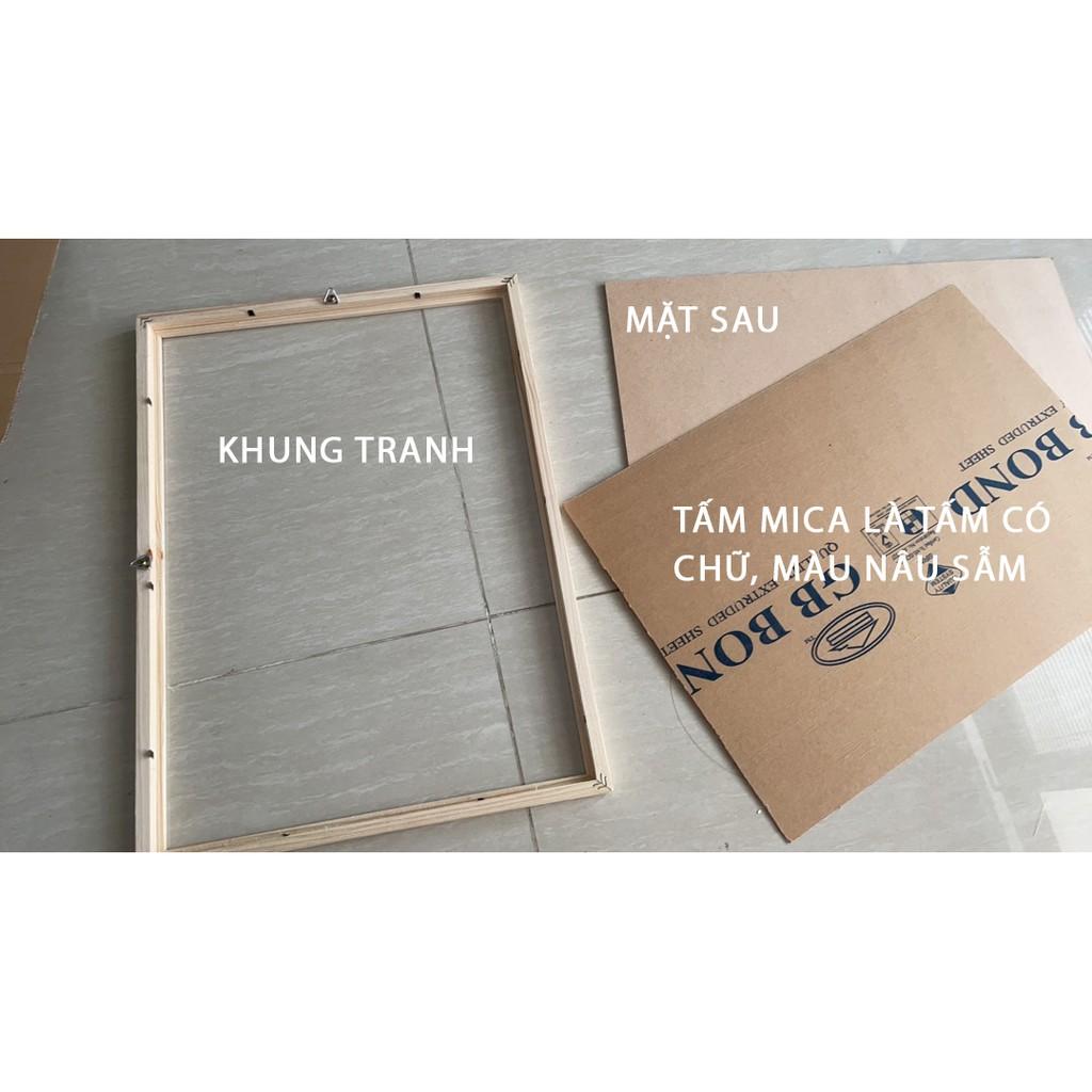 Khung ảnh tranh treo tường A5/A4/A3 GIÁ RẺ *KO KÈM VIỀN TRẮNG,IN TRANH