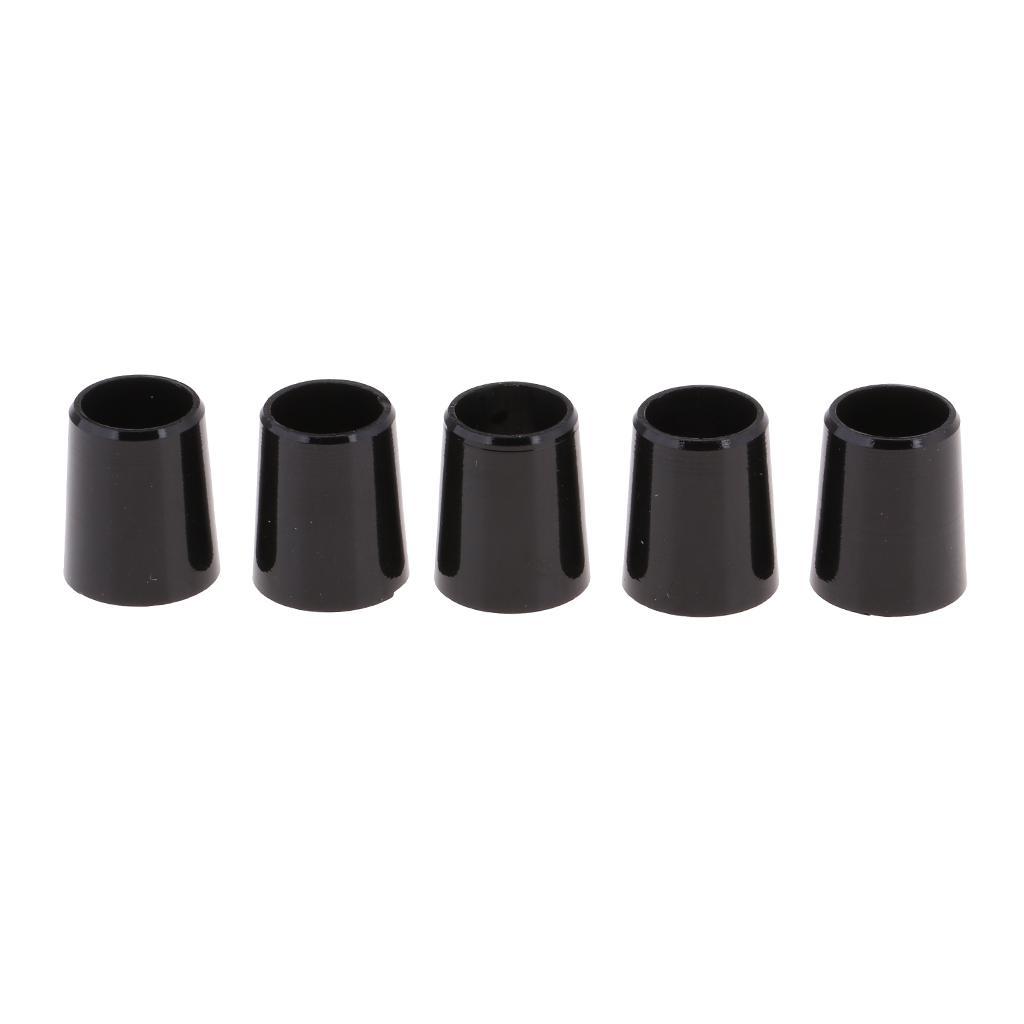 10-20pack 5pcs Black Golf Shaft Sleeve Ferrules .335 .370 Cap Adapter Ring 0.370