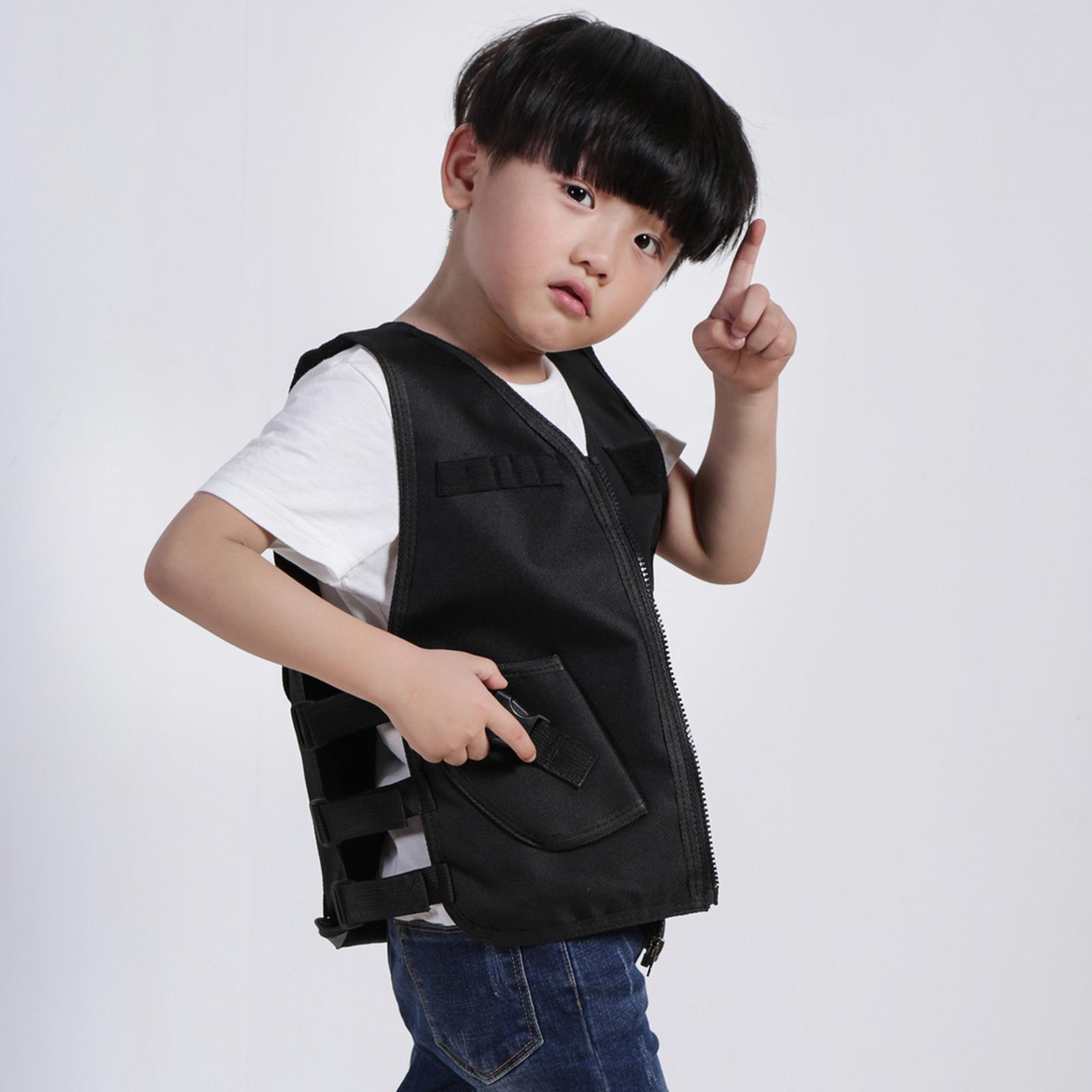 Kid's Training Waistcoat Assault Gear Plate Carrier