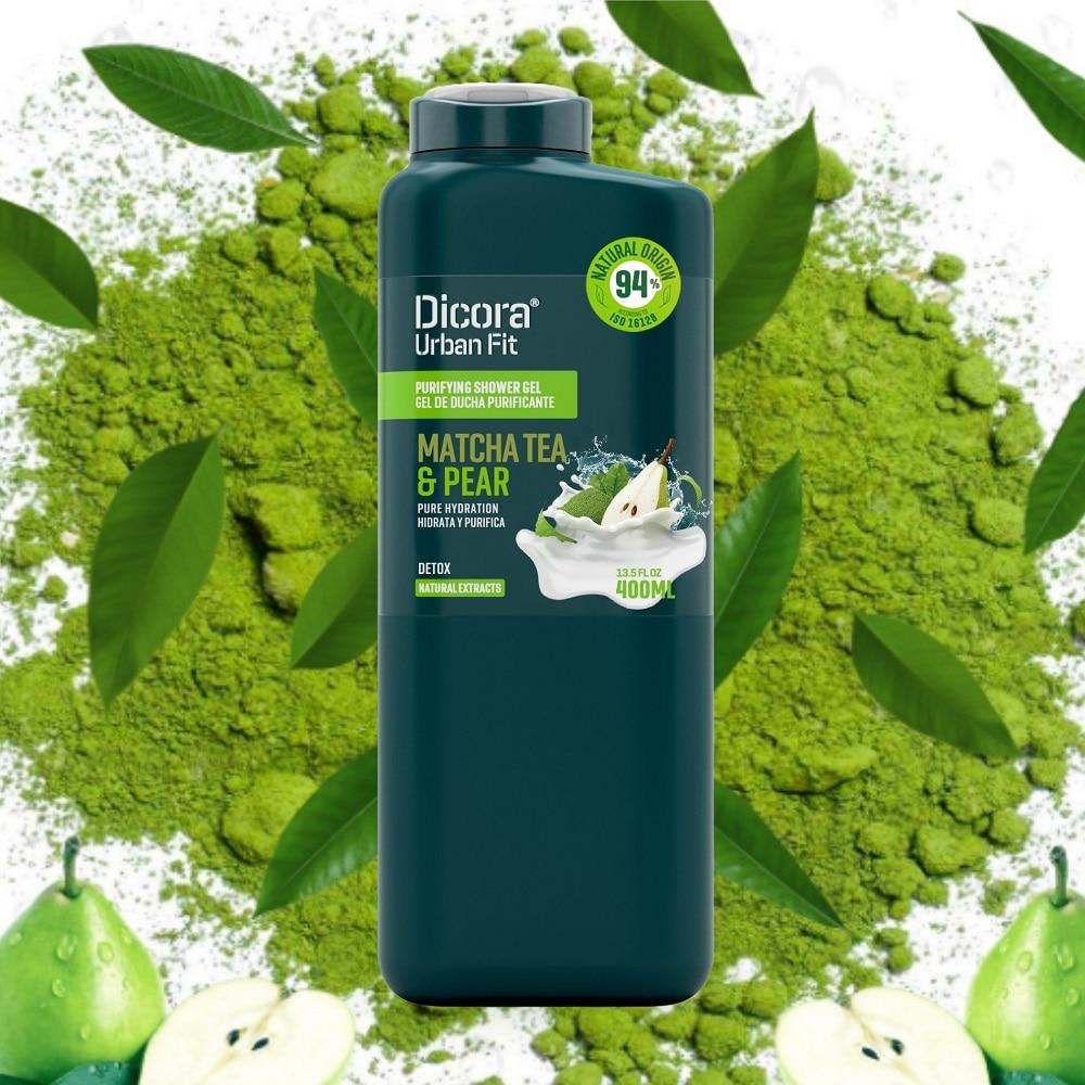 Sữa Tắm Dicora Shower Gel Detox Matcha &amp; Lê 400ml