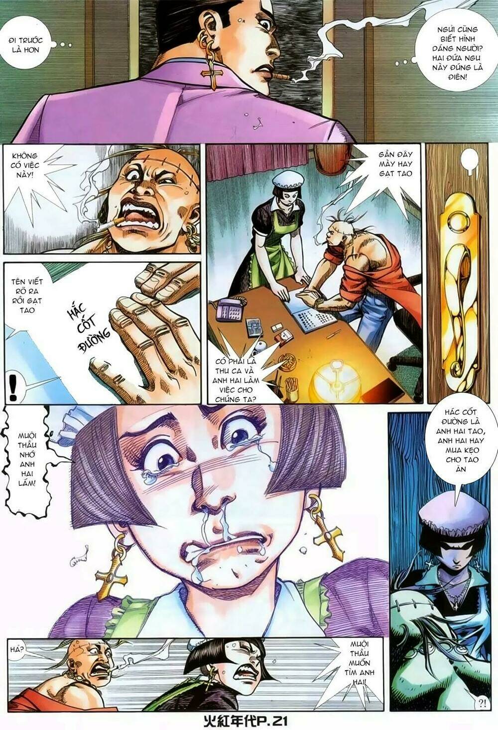 hỏa hồng niên đại hắc cốt đường chapter 131 16