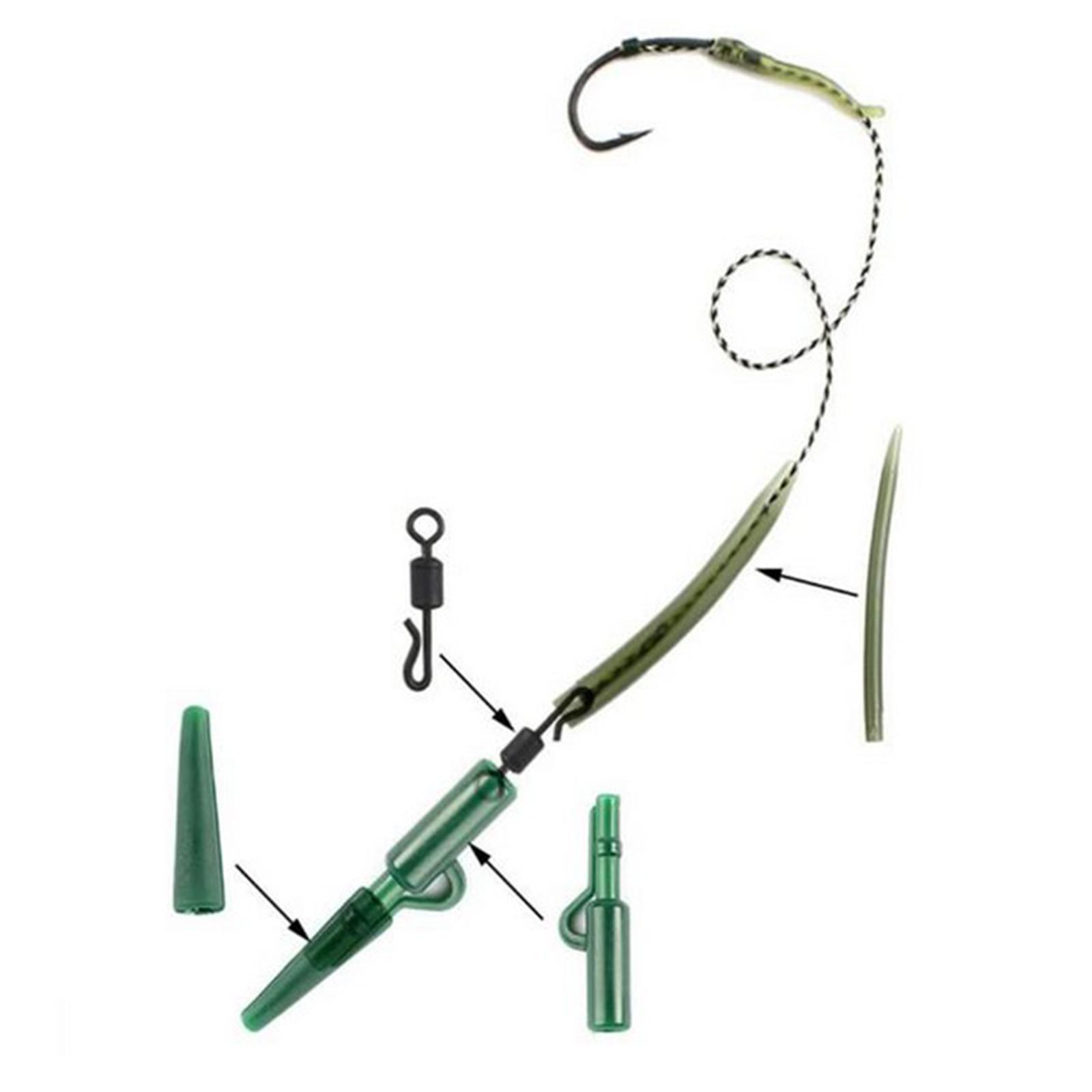 40-in-1 Carp Fishing Tackles Sea Fishing Rolling Swivels Terminal Tackle
