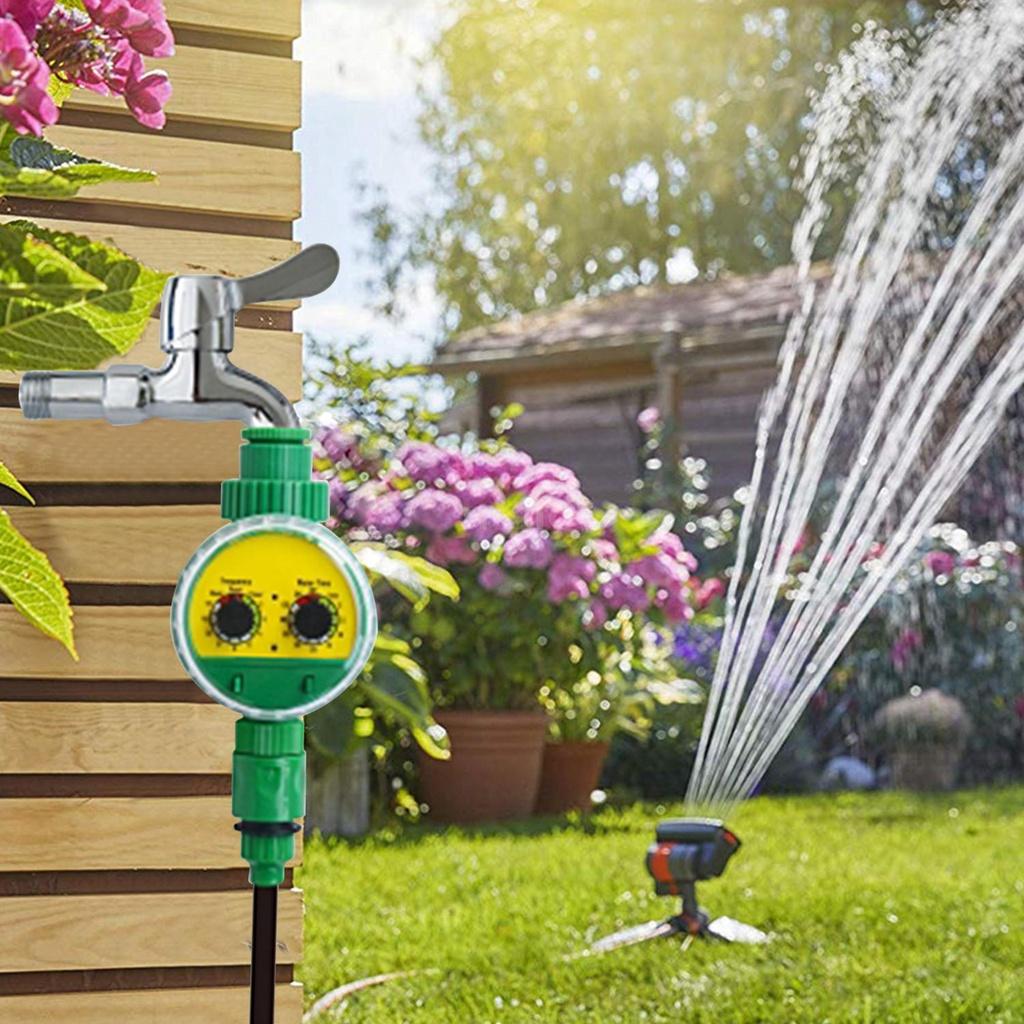 Đồng Hồ Hẹn Giờ Tưới Nước Tự Động Chống Nước Cho Sân Vườn