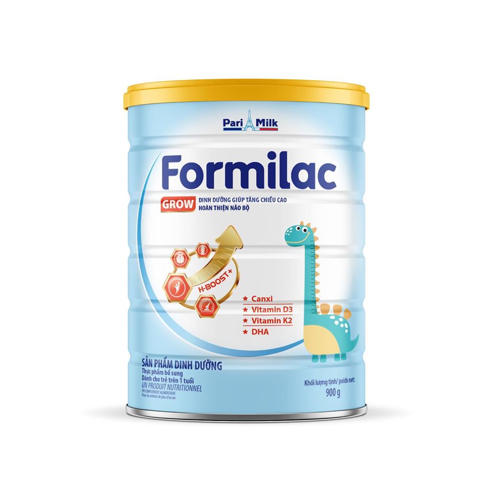 Sữa bột Formilac Grow (tăng chiều cao) 900g