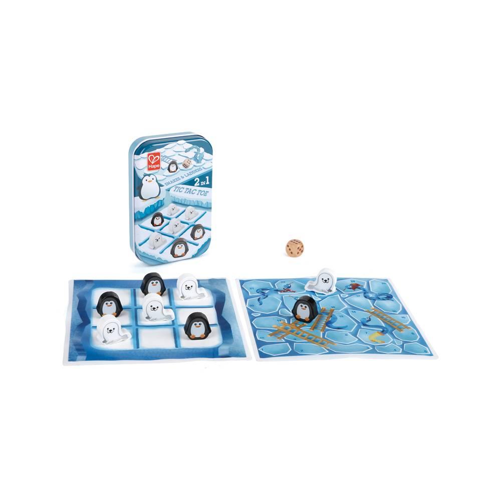 Bộ đồ chơi 2 trong 1 tic tac toe và rắn leo thang - E0478