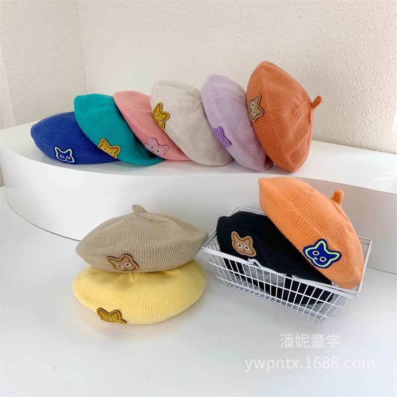 Mũ len cho trẻ từ 2-10 tuổi