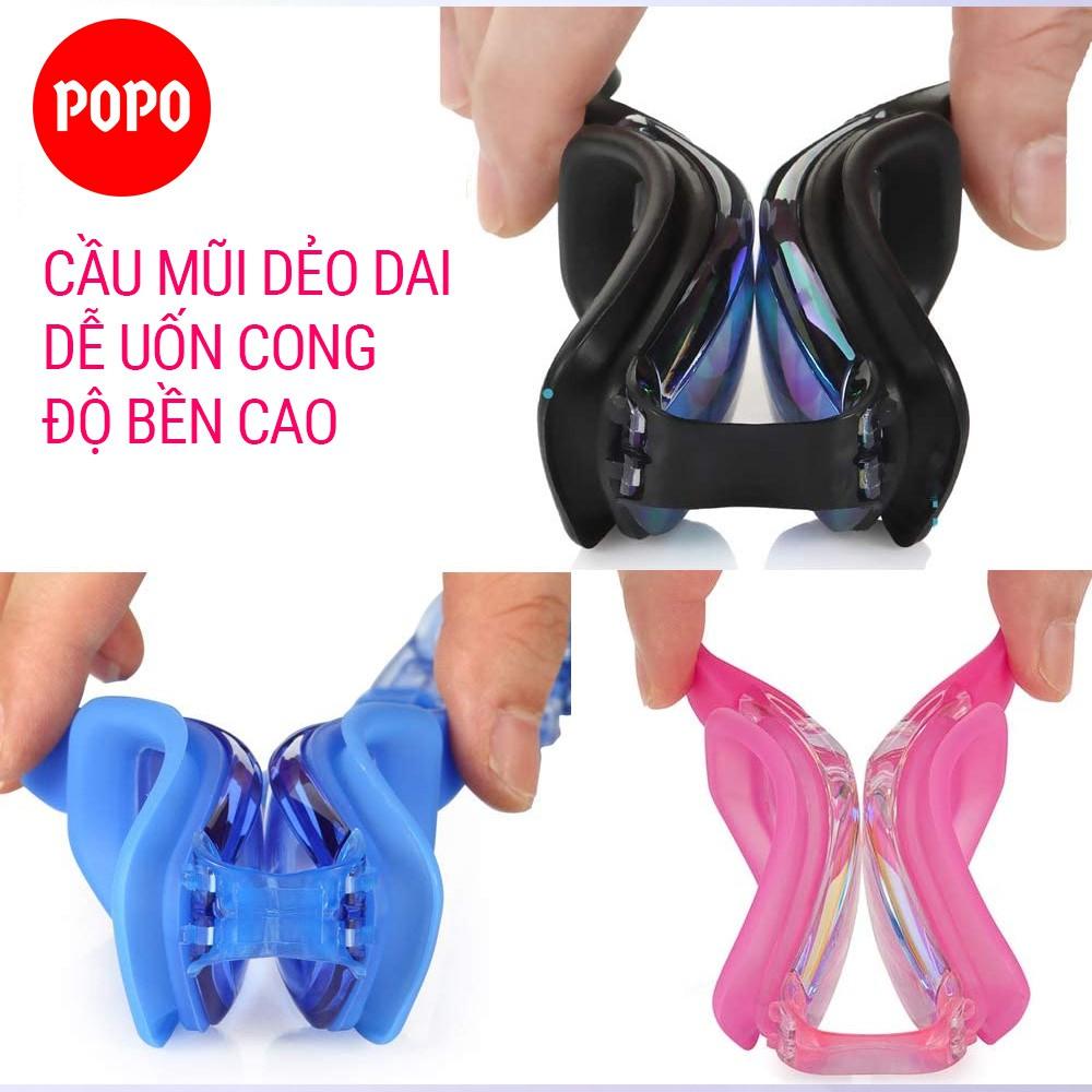 Kính bơi cận có độ cho người lớn nam nữ POPO 2360 có độ cận từ 1.5 độ đến 8.0 độ dùng cho cả trẻ em trên 8 tuổi