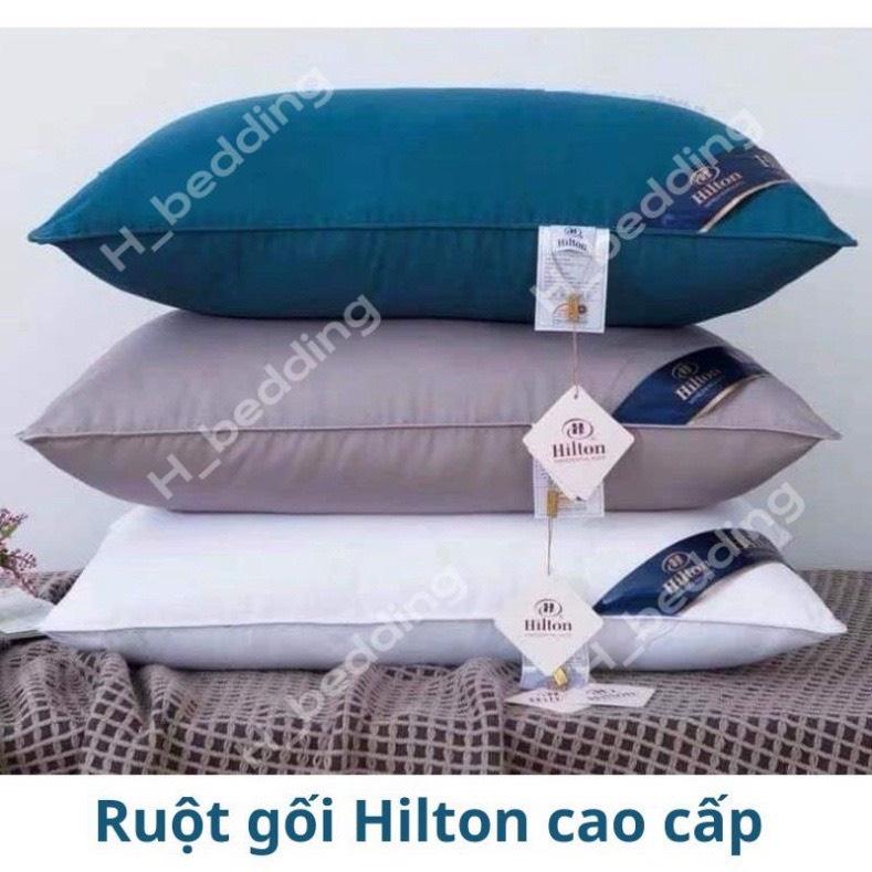 Ruột gối cao cấp Hilton_ruột gối đầu bông gòn 45x65 dùng cho homstay và khách sạn