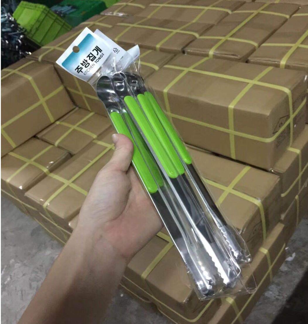 Combo 3 kẹp nướng BBQ tay cầm ABS chống nóng, kẹp nướng thịt, gắp bánh siêu tiện dụng GD144-KepBBQ-3