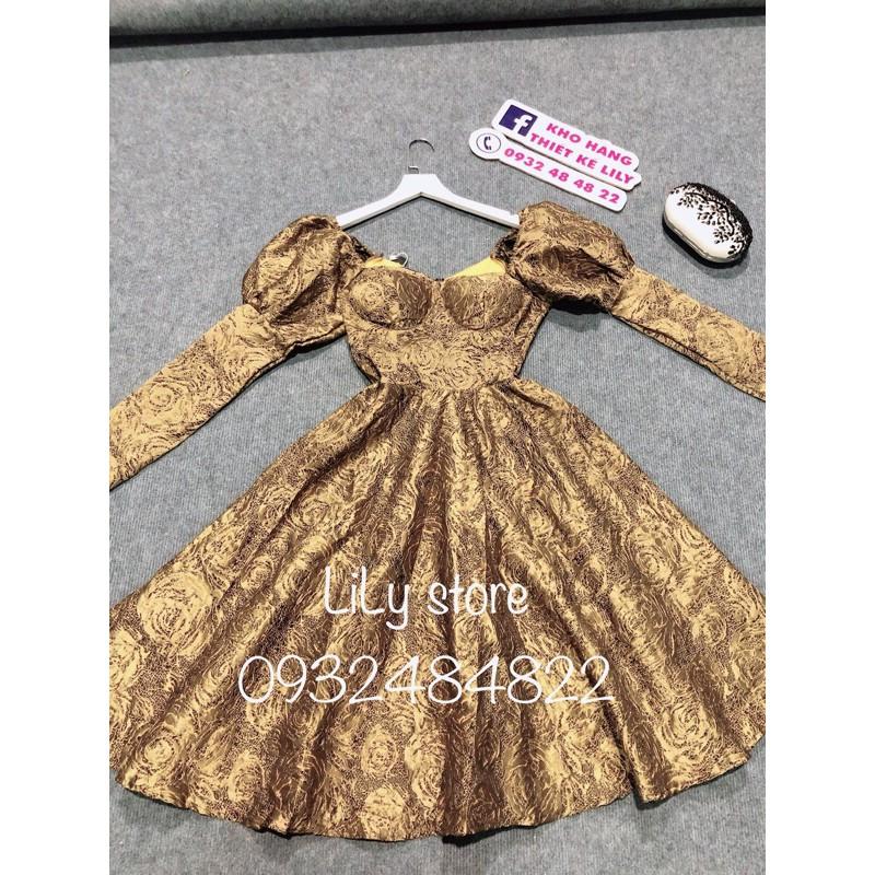 ĐẦM GẤM TAY DÀI