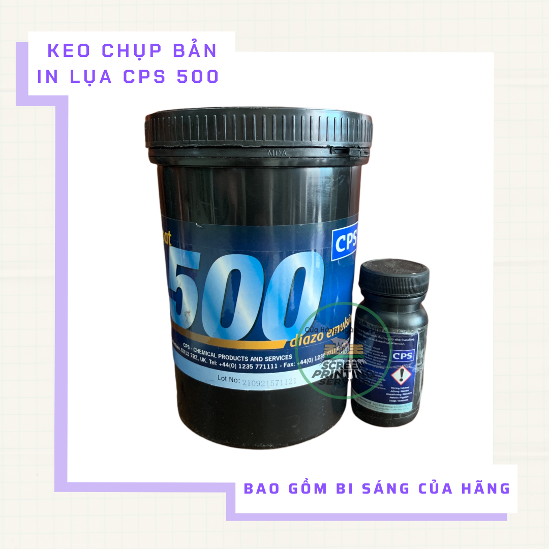 Keo chụp bản CPS 500 hệ dầu