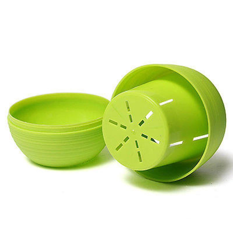 Chậu hoa mini trang trí- Chất liệu nhựa PVC bền đẹp