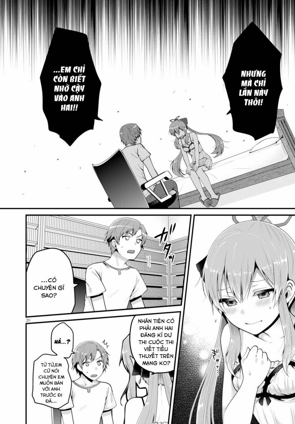 em gái tôi là một tiểu thuyết gia chapter 1 26
