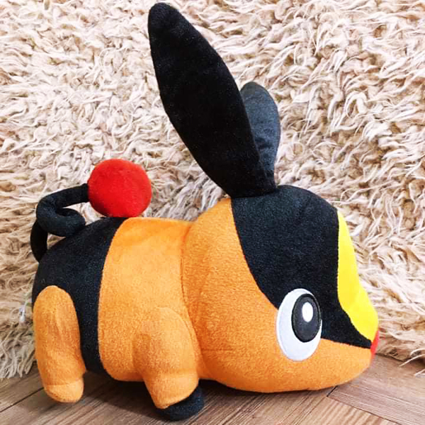 Gấu Bông Pokemon - Heo Lửa Tepig (37 Cm) Gb196 (Tặng 1 Móc Khóa Dây Da Pu Đính Đá Lấp Lánh)