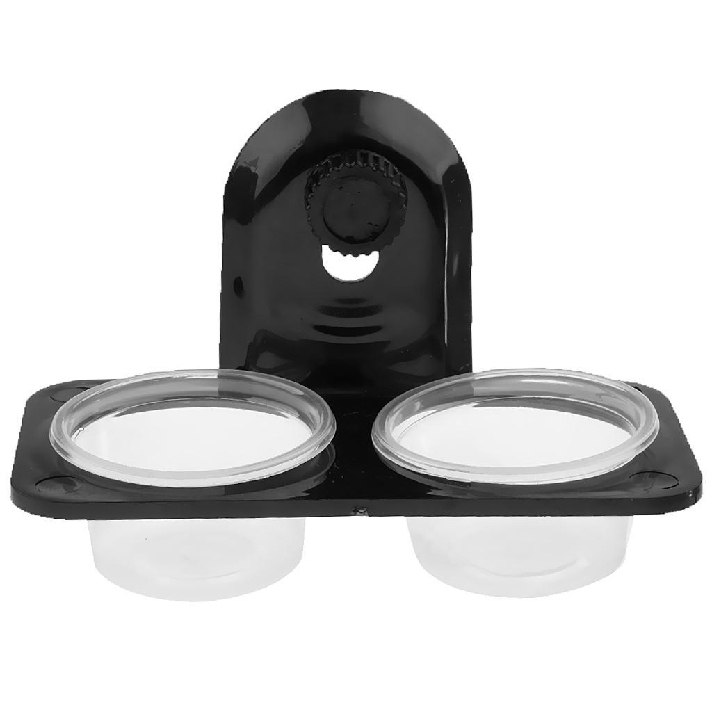 4 pcs Gecko Baby Reptile Food Basin Water Dish Bowl Feeder