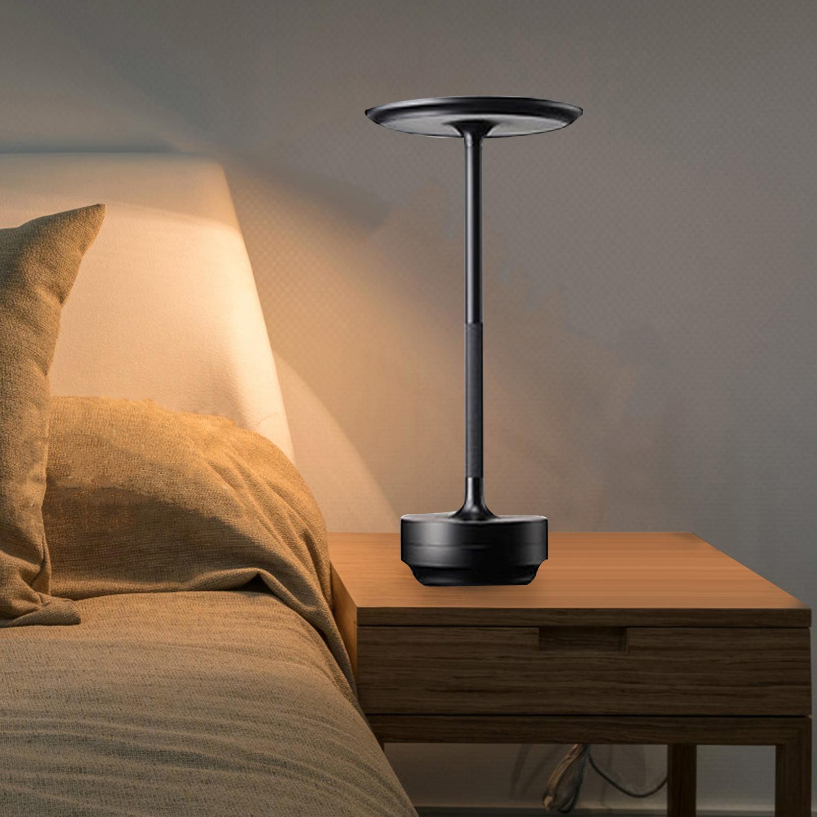 Dimmable Desk Lamp  USB Rechargeable Eye Caring Dorm Bedroom