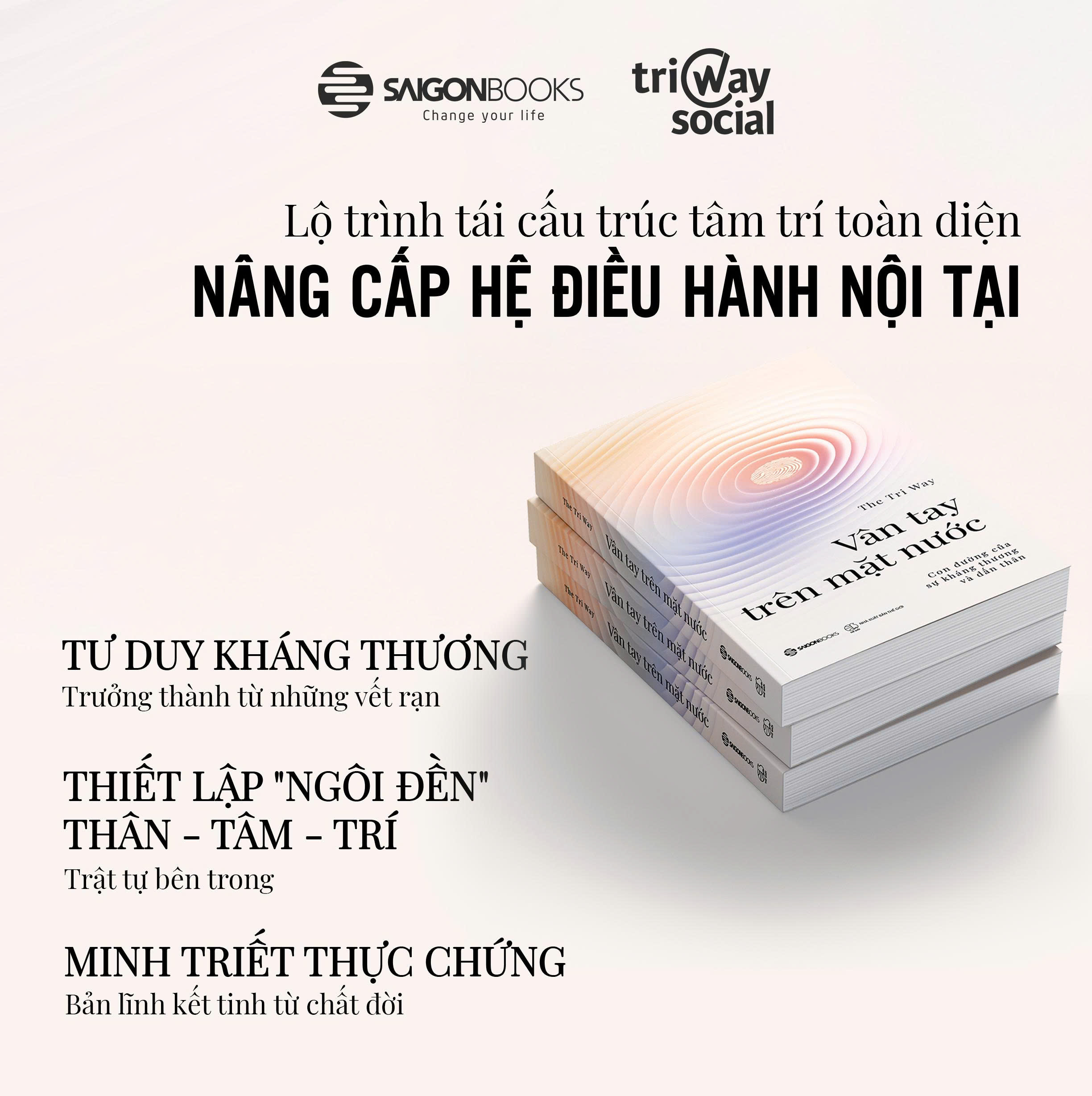 Sách Vân Tay Trên Mặt Nước (The Tri Way)