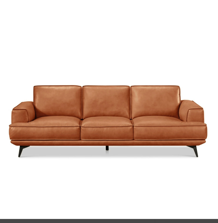 Sofa băng da hiện đại JNSL11 Juno Sofa KT Ngang 249cm x Cao 86cm x Sâu 94cm