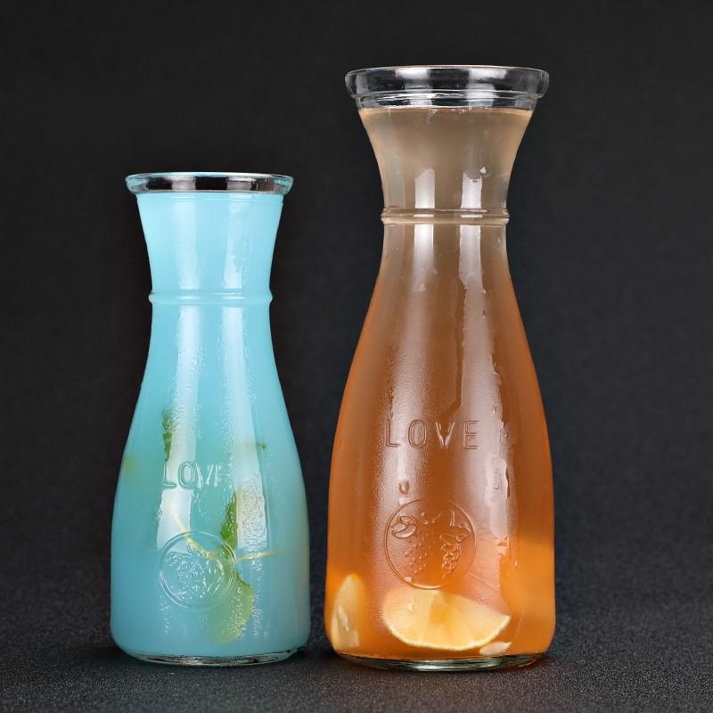 Ly thủy tinh eo uống trà sữa 350ML - Ly cốc sinh tố