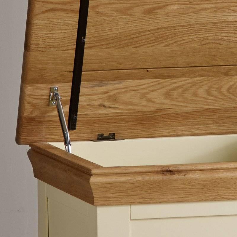 Rương Country Cottage Gỗ Sồi Ibie BSW0COUO - Trắng