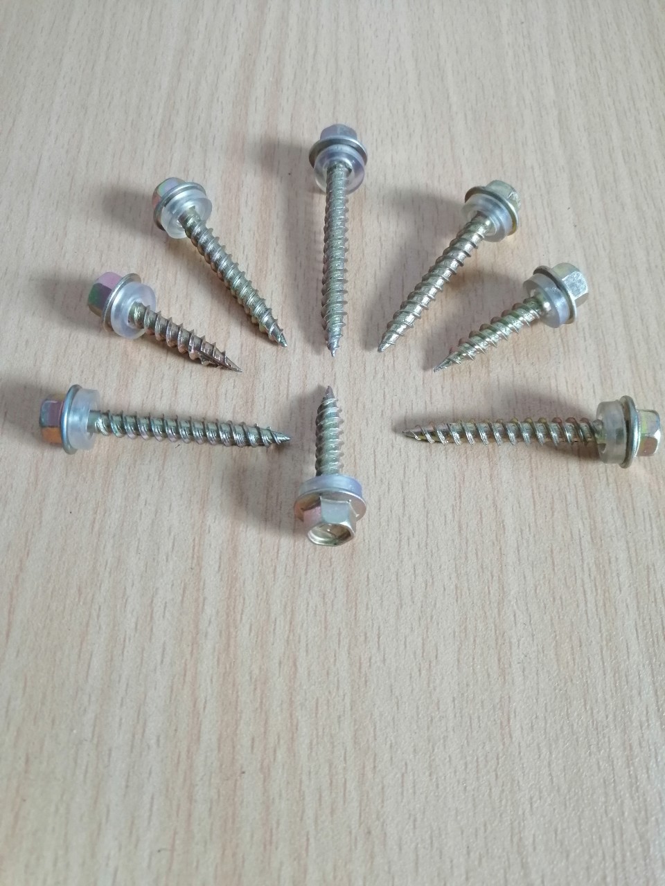 Vít bắn TÔN - GỖ đầu lục giác nhiều kích thước