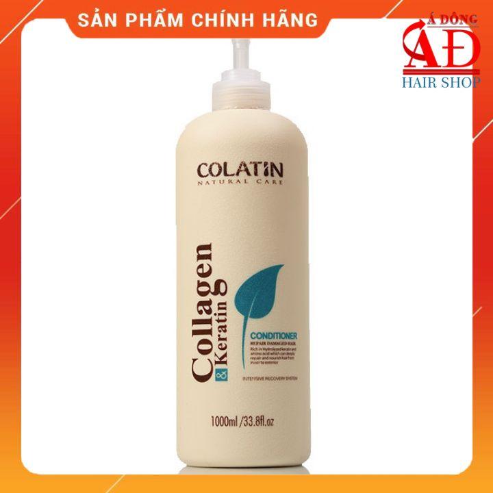 DẦU GỘI XẢ Ủ DƯỠNG TÓC COLATIN TINH CHẤT TƠ TẰM CHÍNH HÃNG CTY XUÂN THÌ