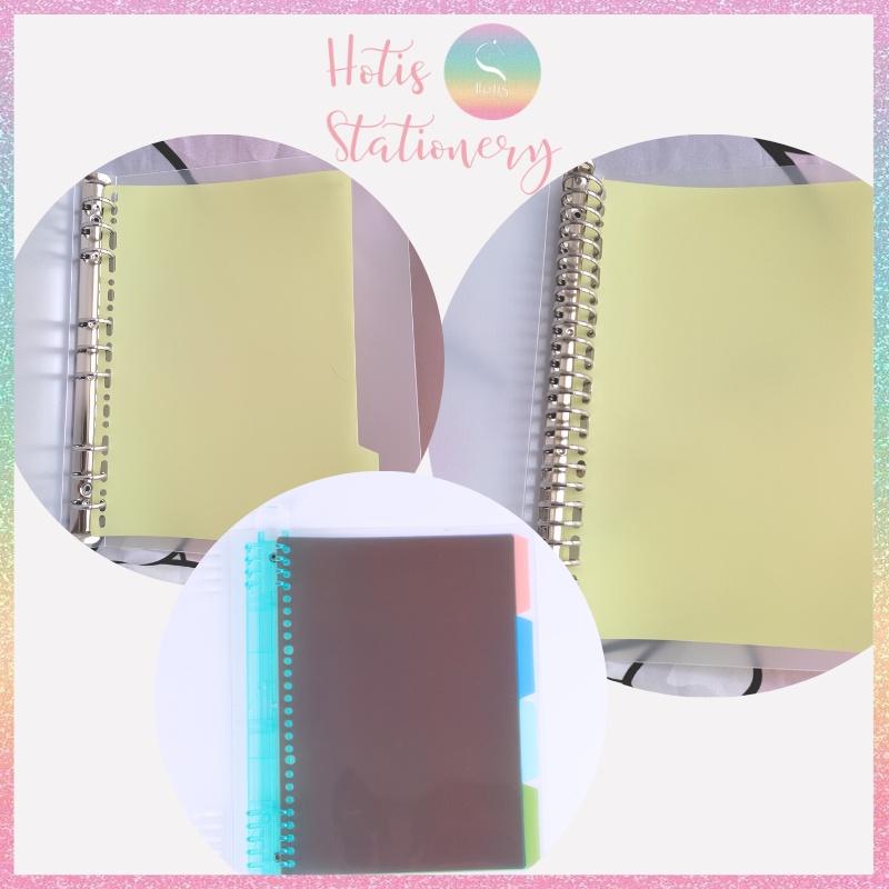 Bìa phân trang nhiều màu - Phụ kiện sổ còng binder A5/ B5/ A4