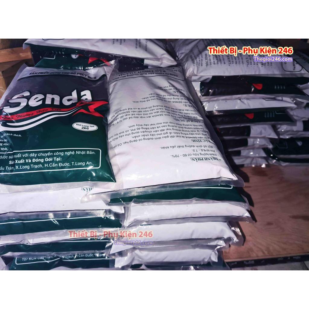 Phân nền chuyên trồng cây thủy sinh Senda hồ cá cảnh thủy sinh bao 2kg