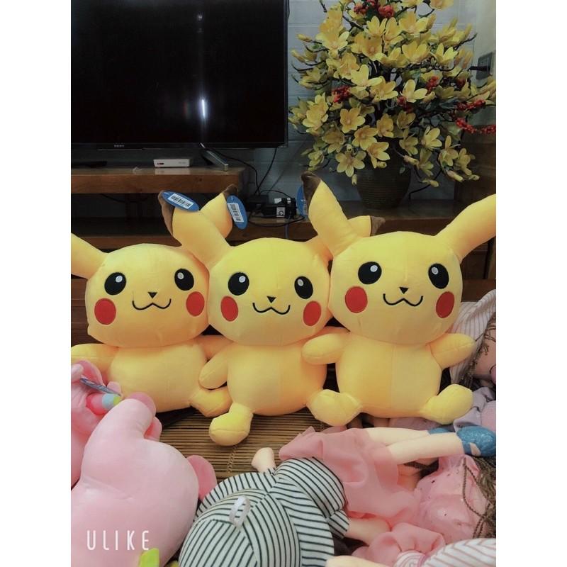 Gấu bông Pikachu cao cấp mềm mịn, dành tặng bạn gái, bé trai, bé gái...