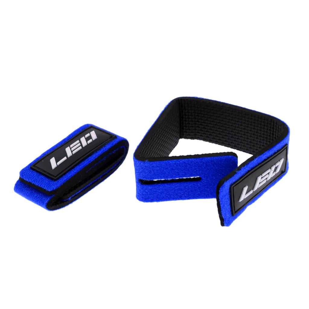 2Pcs Fishing Rod Strap Belt Rod Ties Wrapping Bands Pole Fasteners
