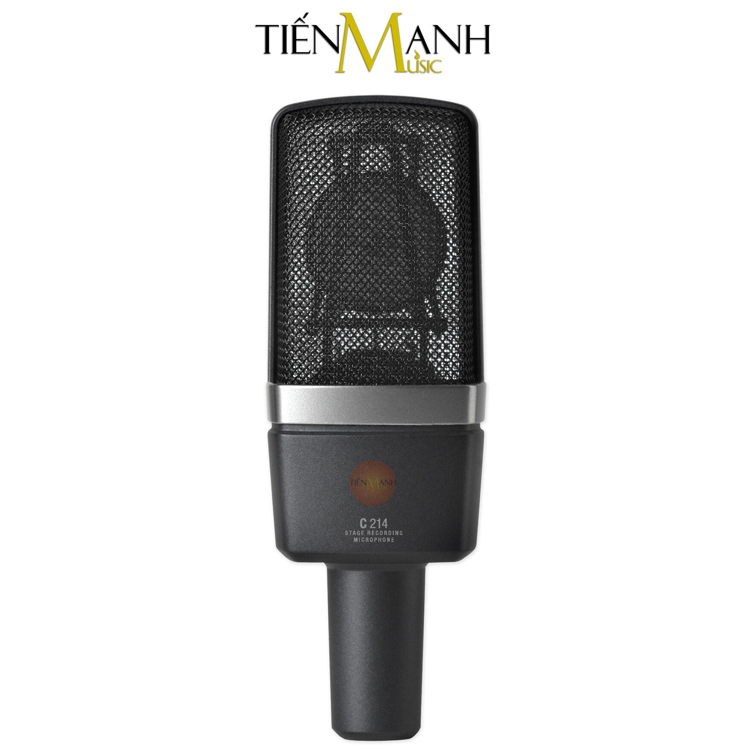 Micro AKG C214 - Mic Condenser Thu Âm Phòng Studio, Mic Biểu Diễn Microphone Cardioid Hàng Chính Hãng