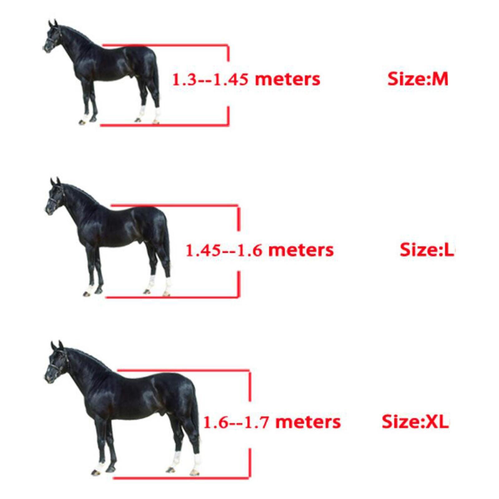 Horse Tendon Boots Set of  Jumping Guards Protection Wrap Red XL