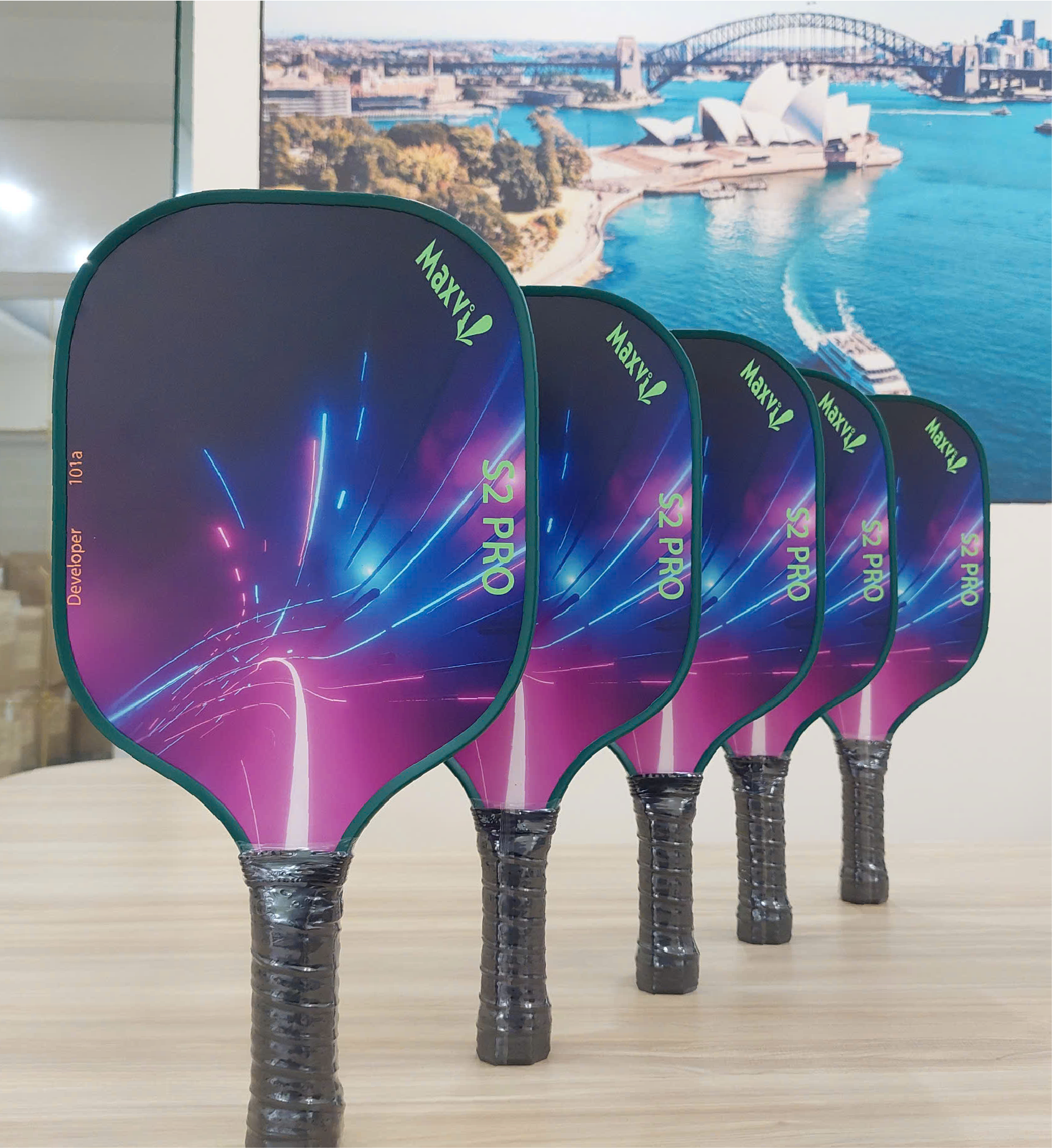 MAXVI Vợt tập Pickleball S2 PRO 14mm 230g Bảo hành 3 tháng Dành cho người mới chơi