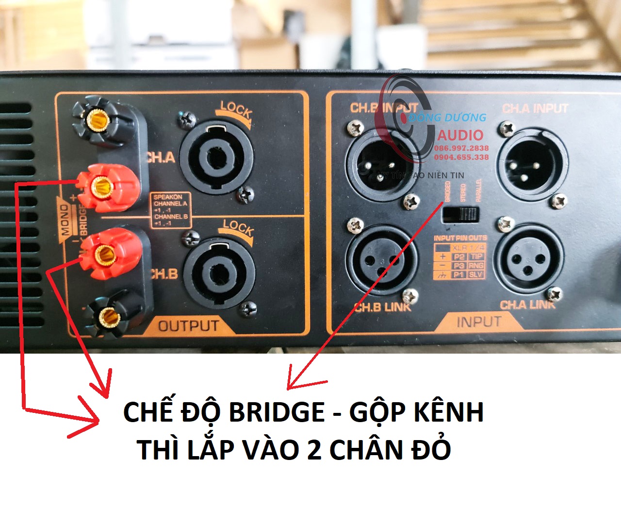 ĐẨY CÔNG SUẤT 24 SÒ  - 600W x 2 KÊNH x 8 OHM - BONGO LIVE LA650 HÀNG CHÍNH HÃNG - MAIN CÔNG SUẤT