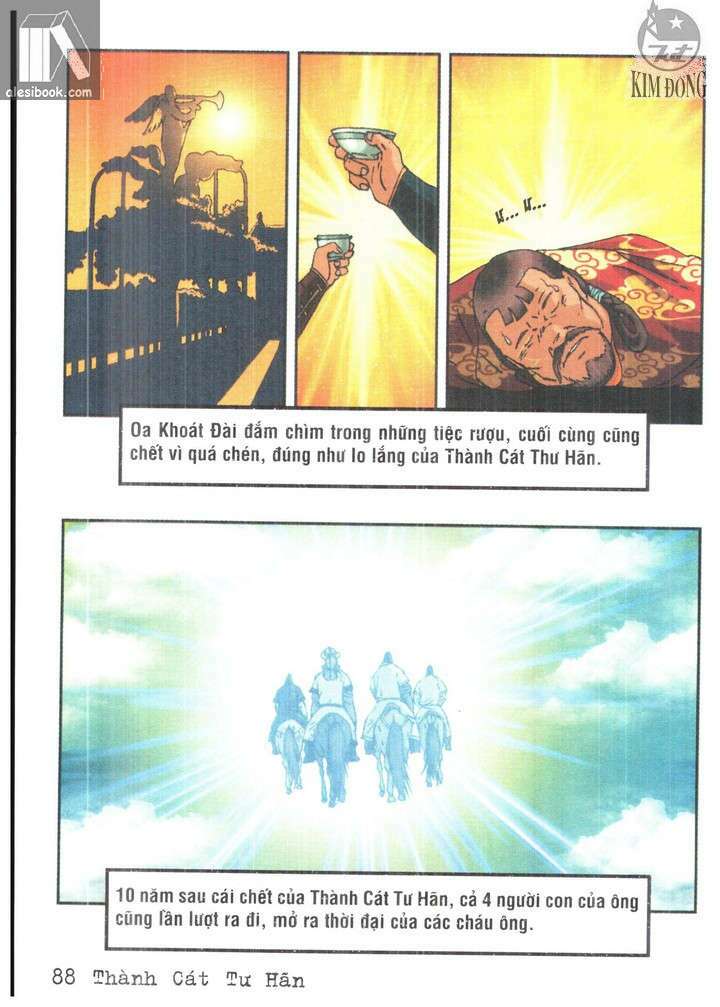 thành cát tư hãn chapter 85 6