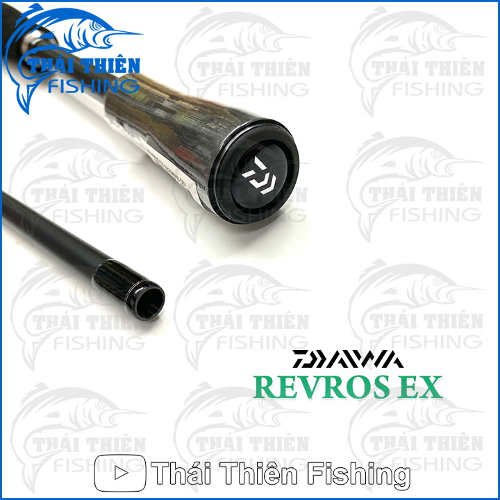 Cần câu Lure Máy Ngang Daiwa Revros Ex 632MHB