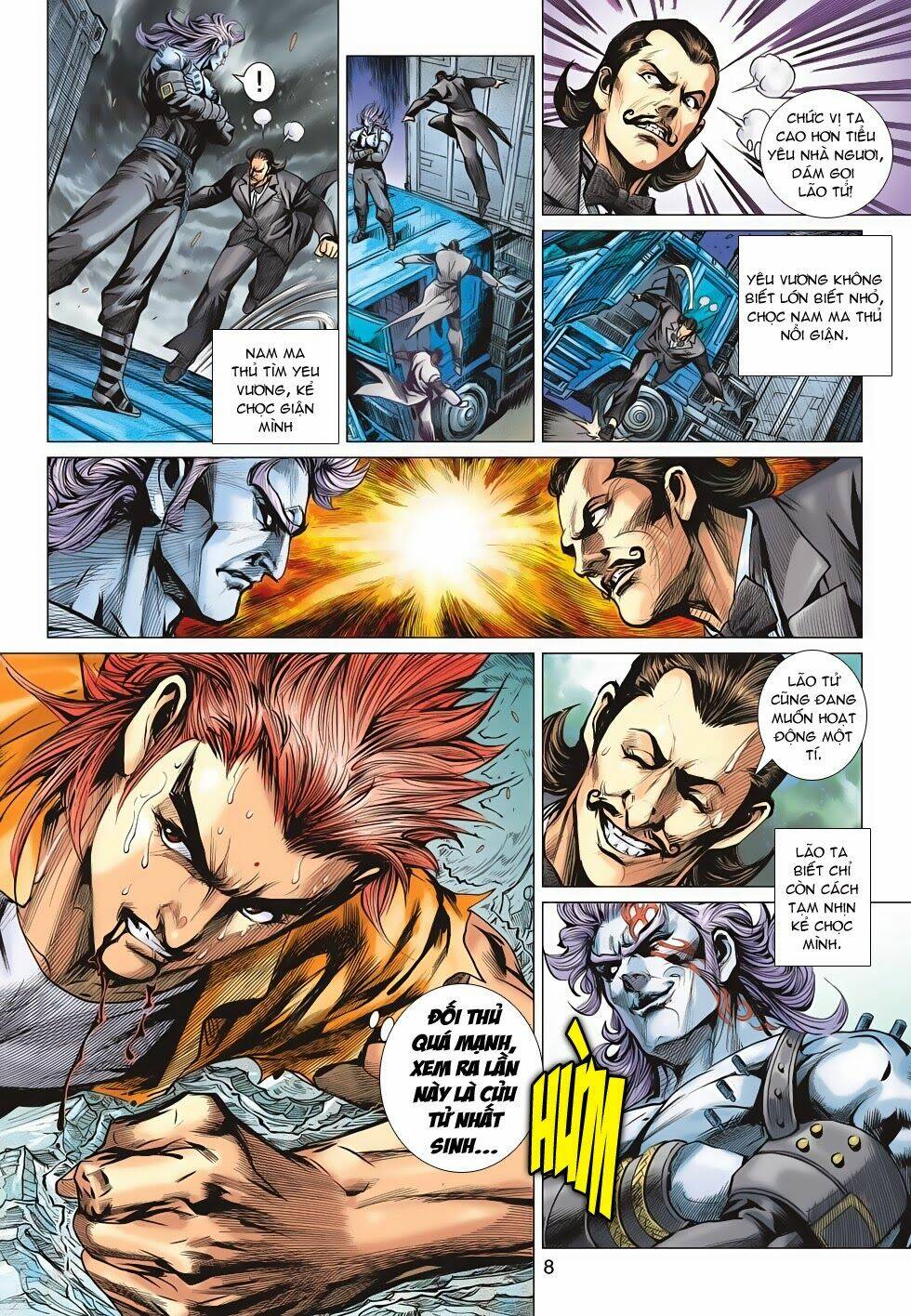 tân tác long hổ môn chapter 680 8