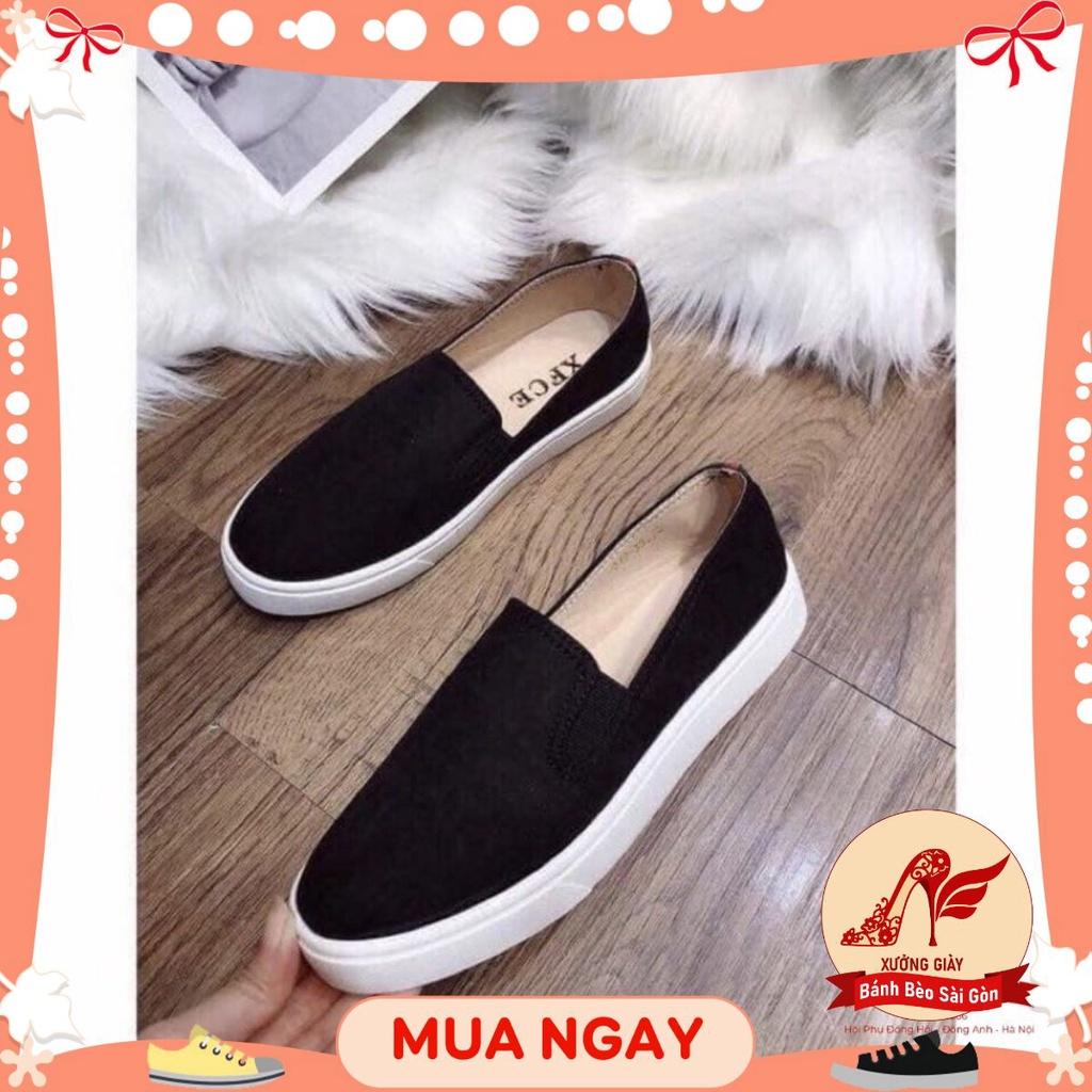 Giày slipon trơn siêu giảm giá