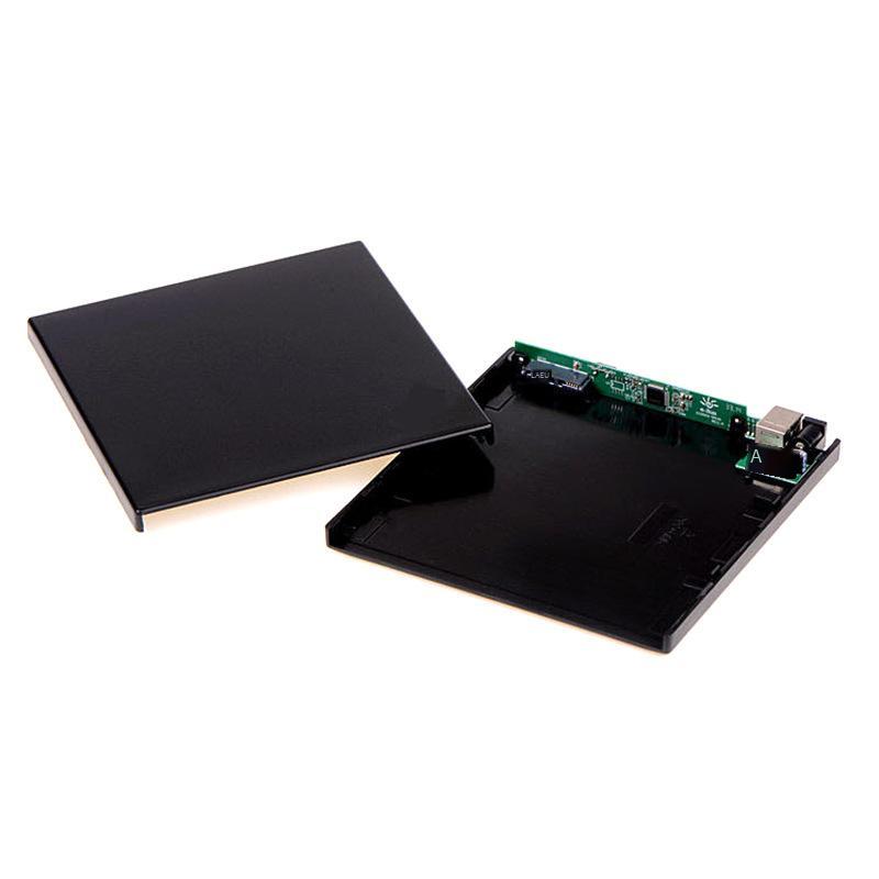 Giao hàng nhanh bên ngoài USB hộp ổ đĩa quang 12.7mm cổng nối tiếp SATA bộ ổ đĩa quang máy tính xách tay di động hộp lắp ráp ổ đĩa quang