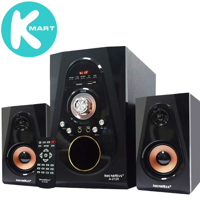 Loa Vi Tính SoundMax A2120 2.1 60W - Hàng Chính Hãng.