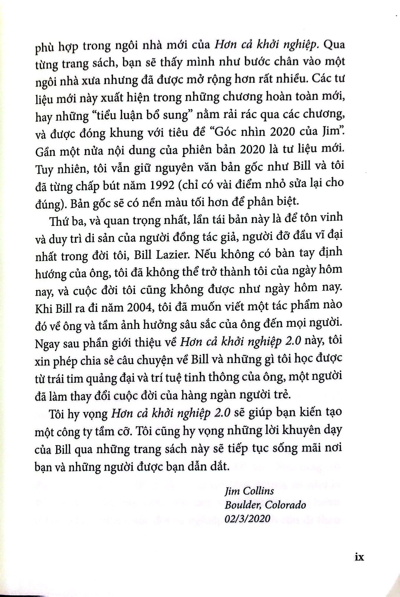 Hơn Cả Khởi Nghiệp 2.0: Xây Dựng Công Ty Từ Khởi Nghiệp Đến Vĩ Đại Trường Tồn
