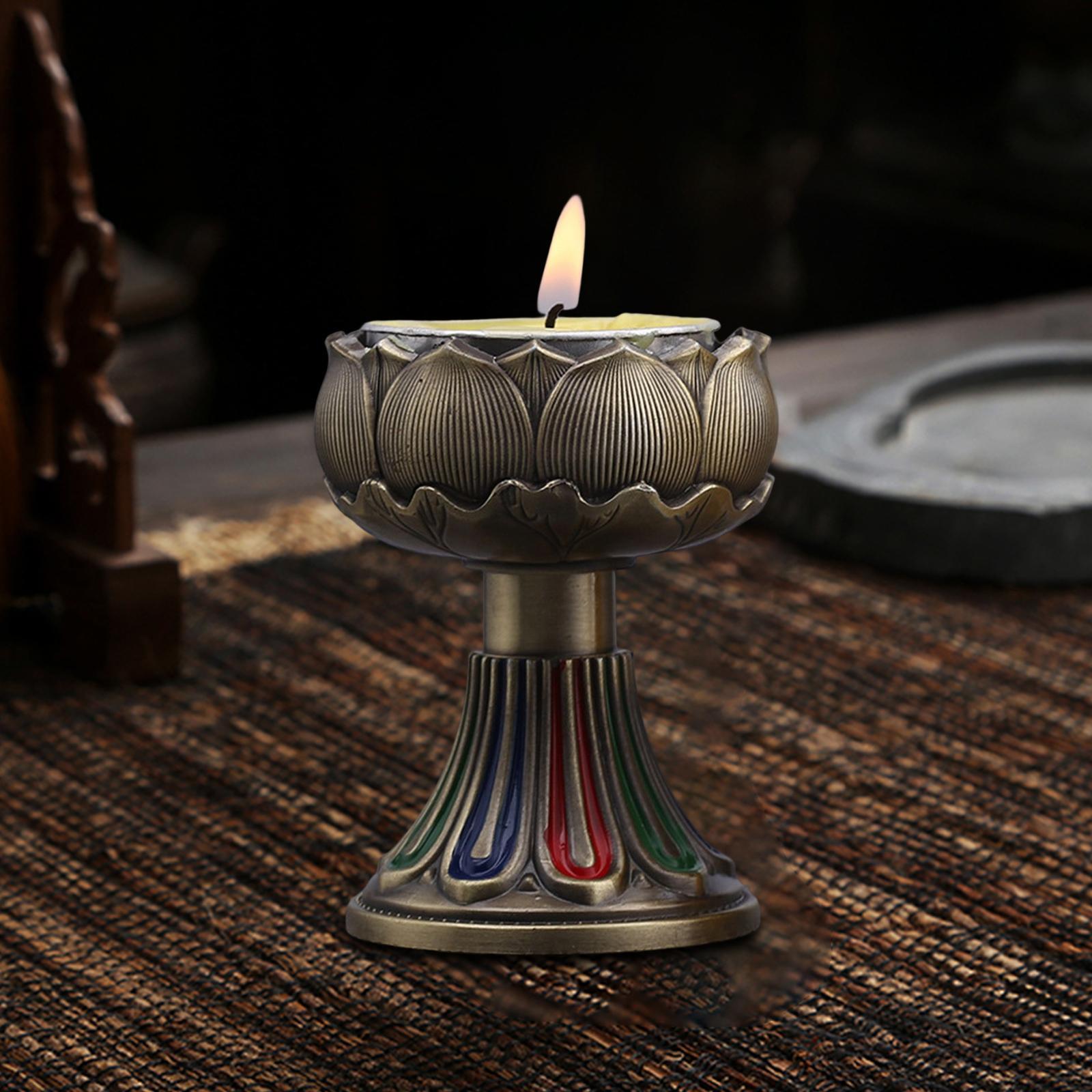 Ghee Lamp Holder Candle Holder Votive Tealight Holder Oil Lamp Tibetan