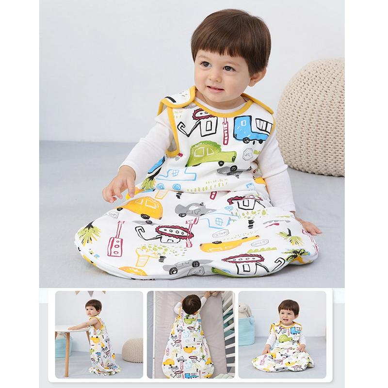 Cotton Túi Ngủ Trẻ Sơ Sinh Đầm Bọc Trẻ Em Bao Sleepbags Mùa Đông Ấm Áp Mềm Mại Ngủ Bao Cho Trẻ Em Bé Trai Bé Gái