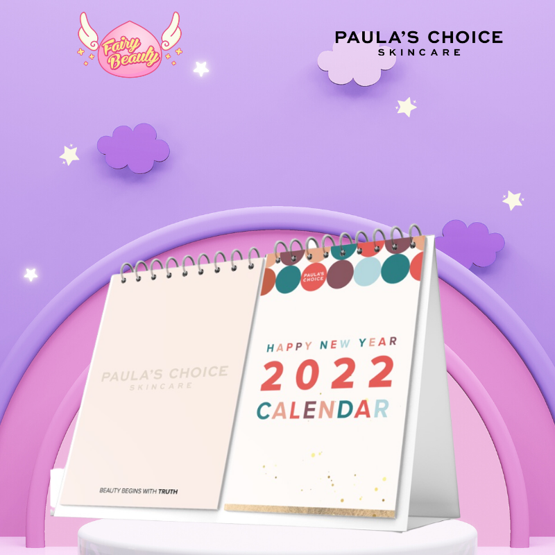 GIFT- Lịch Để Bàn Paula’s Choice Phiên Bản Đặc Biệt Năm 2022