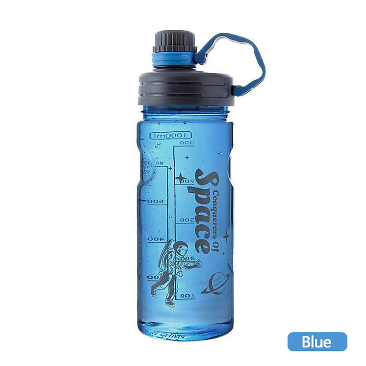 Bình Nước Du Lịch Ngoài Trời Dung Tích 2L SPACE Lớn Cốc Uống Di Động Có Tay Cầm Lọc Cho Thể Dục Thể Thao
