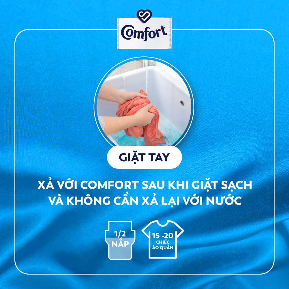 Nước xả vải Comfort 1 lần xả Dây 10 gói