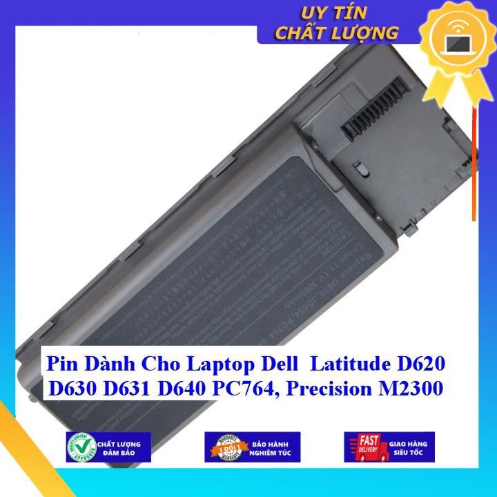 Pin dùng cho Laptop Dell Latitude D620 D630 D631 D640 PC764 Precision M2300 - Hàng Nhập Khẩu  MIBAT37