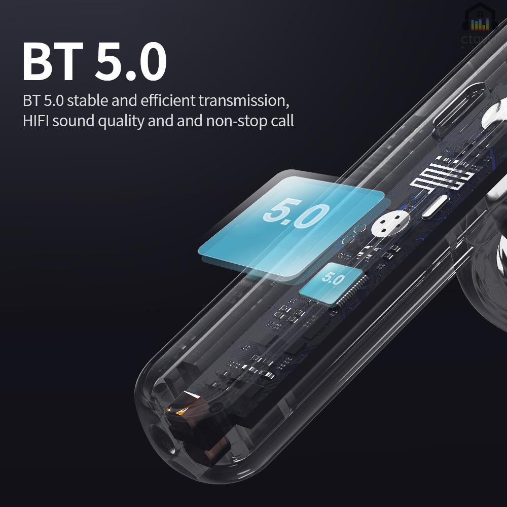 Tai nghe BT 5.0 loại C điều khiển bằng cuộc gọi