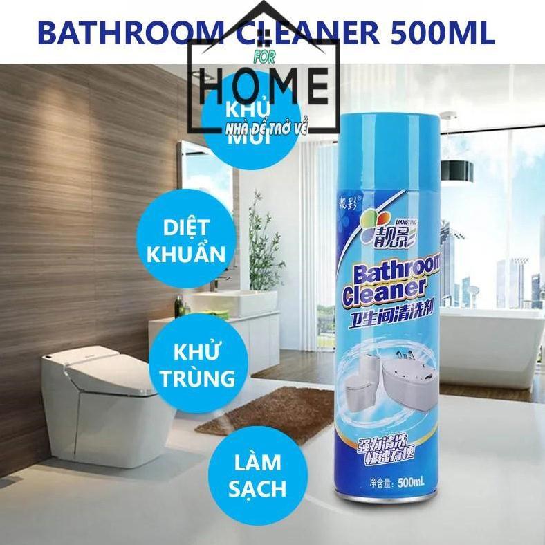 Bình Xịt Bọt Tuyết Tẩy Rửa Nhà Tắm - Vệ Sinh Bathroom Cleaner